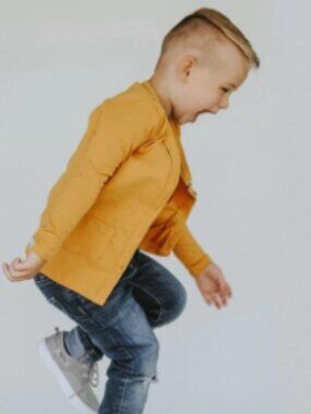 Woodmouse & Thistle - Mustard Cardigan